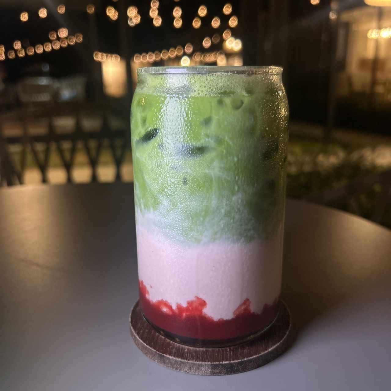 Strawberry matcha