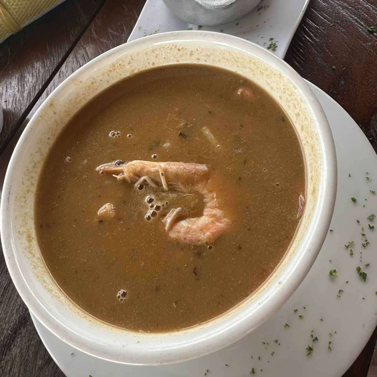 Sopa de mariscos 