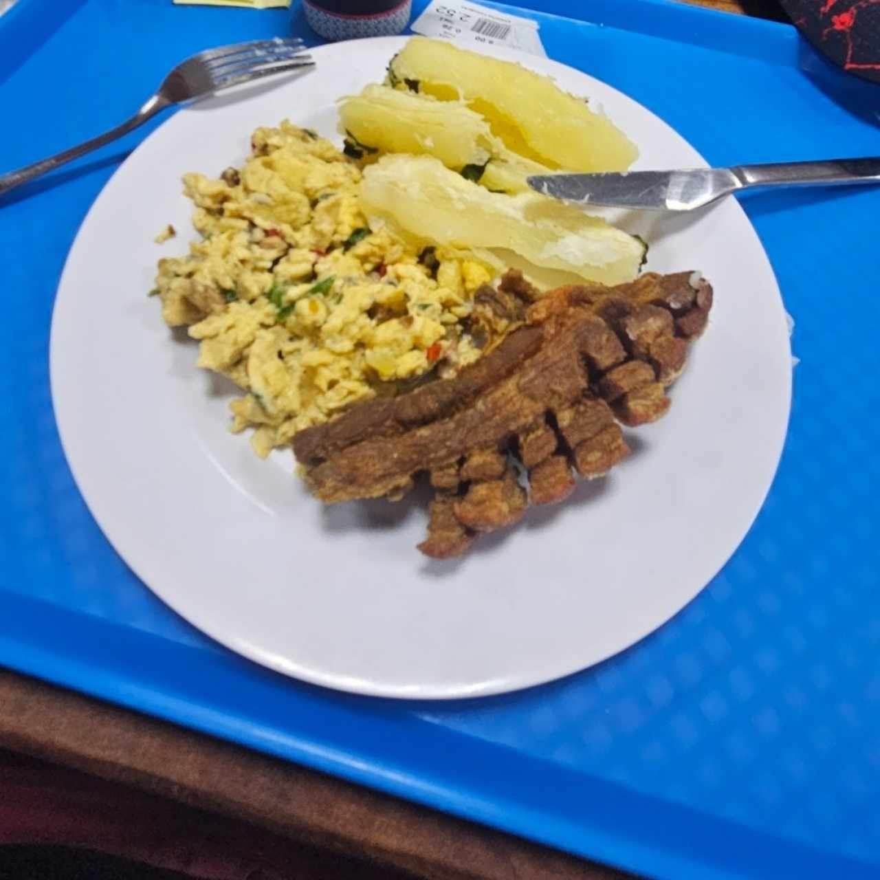 puerco y huevo perico 