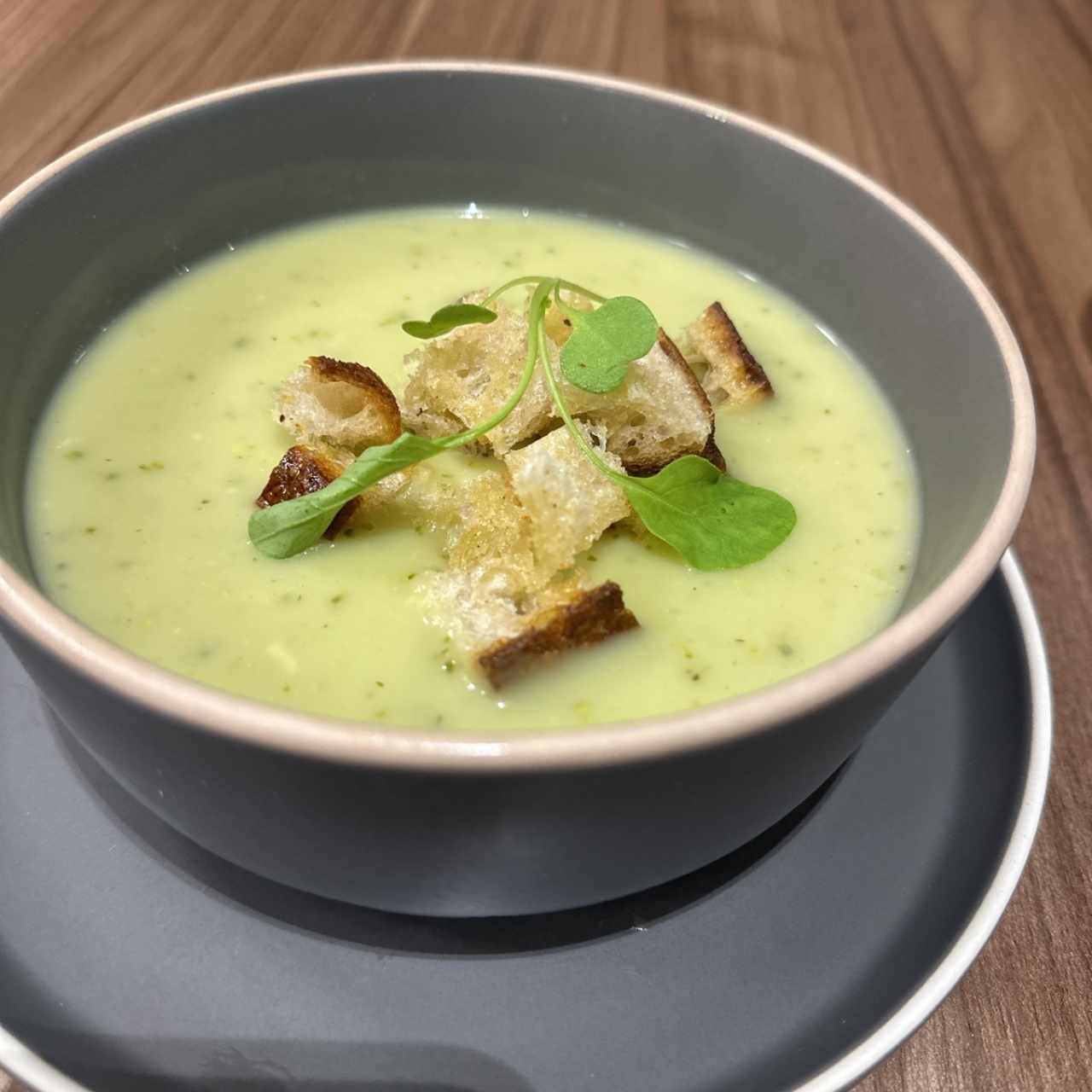 Sopa del Dia - Crema de Brócoli 
