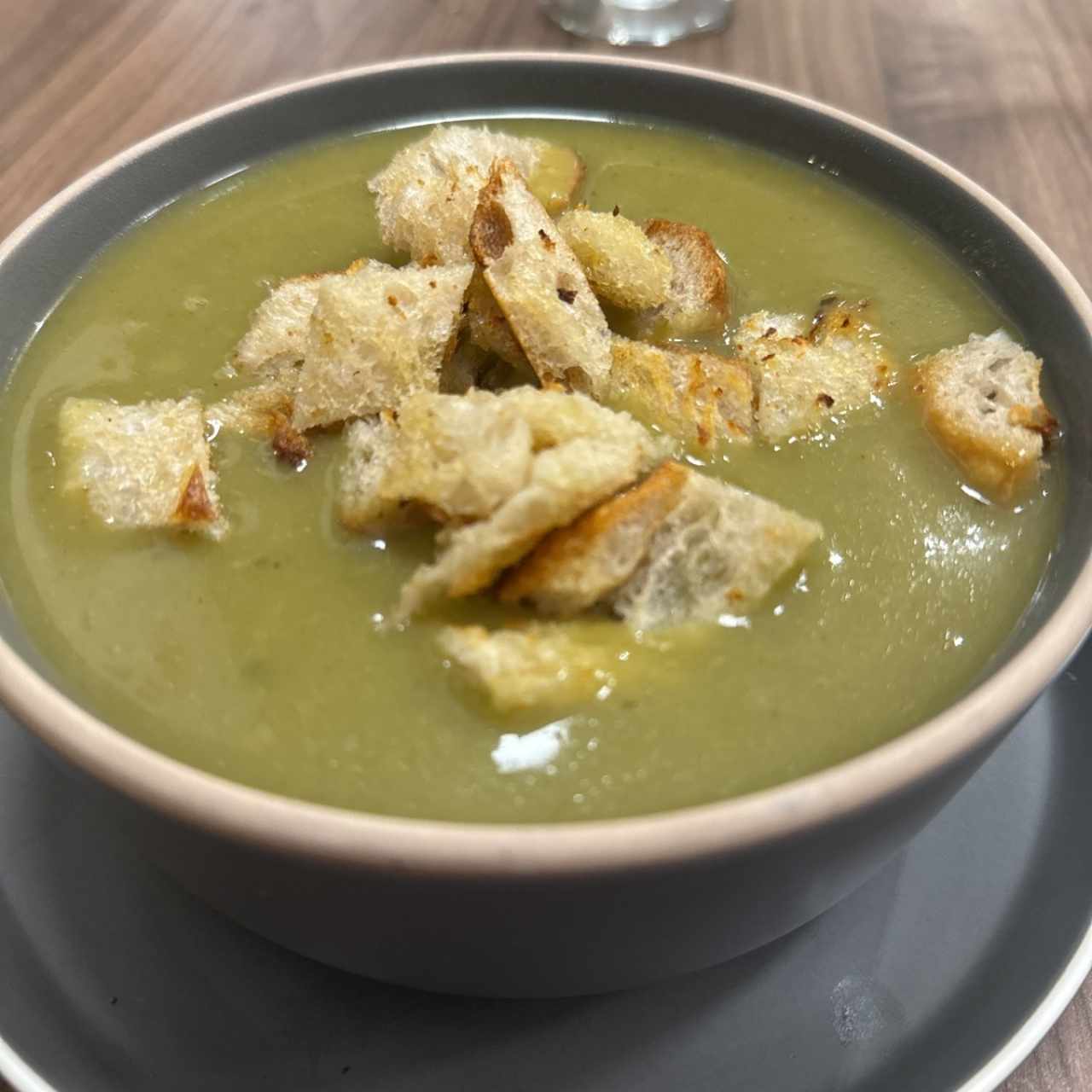 Sopa del Dia - Crema de Brócoli 