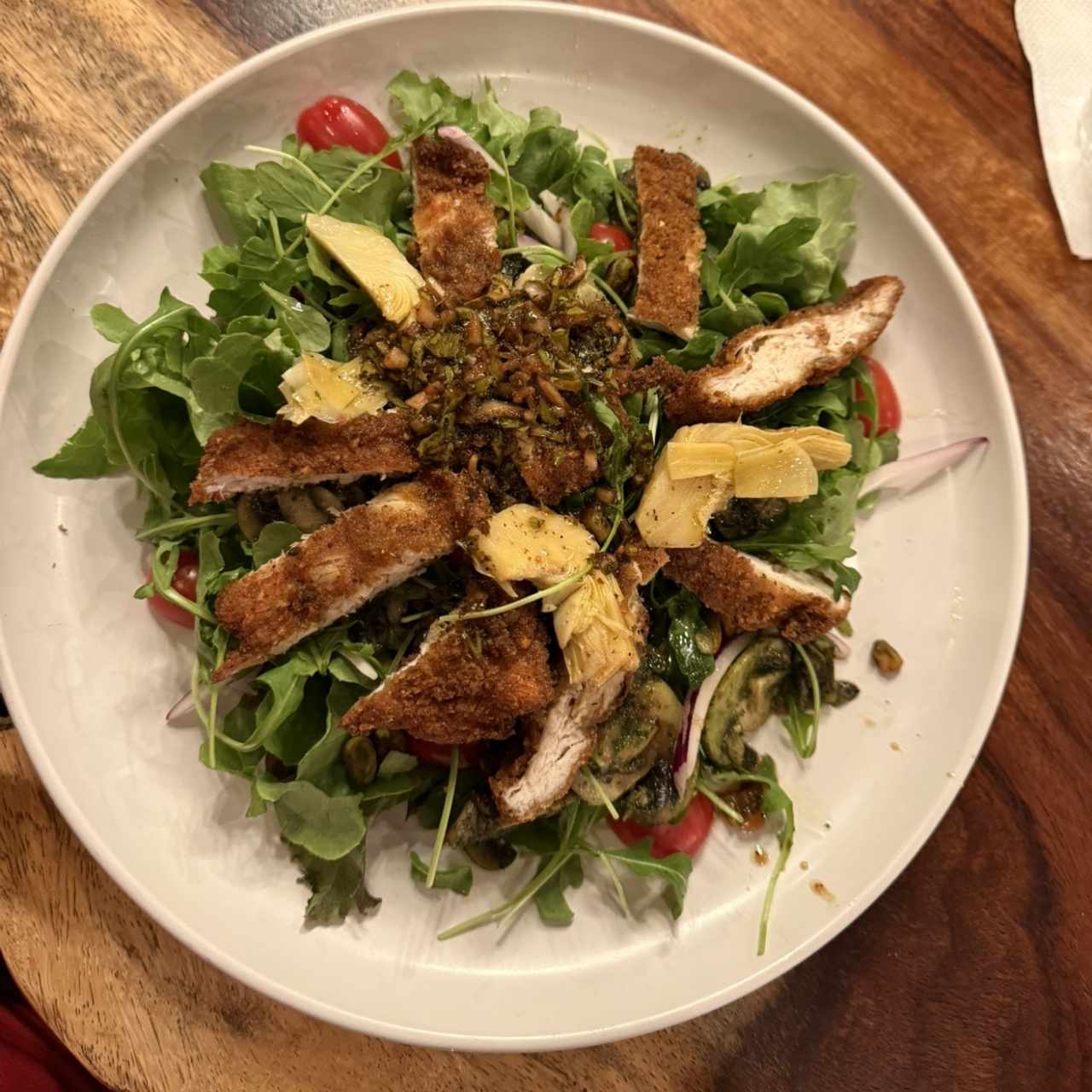 Ensalada de pollo