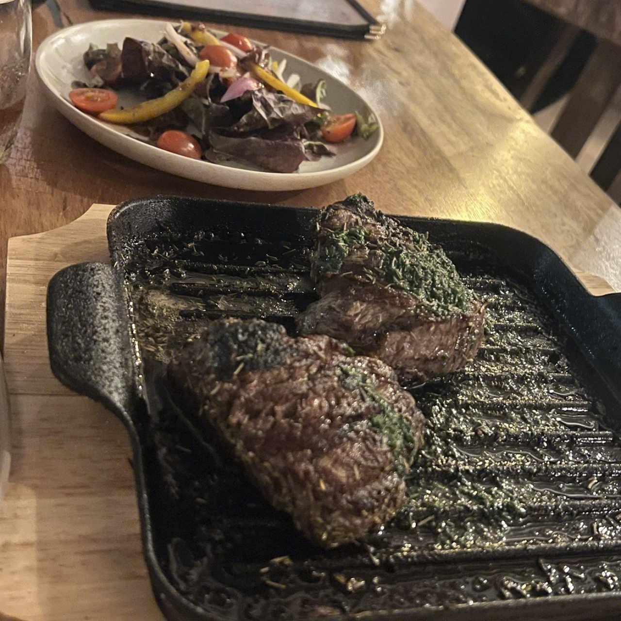 Filete de res al horno