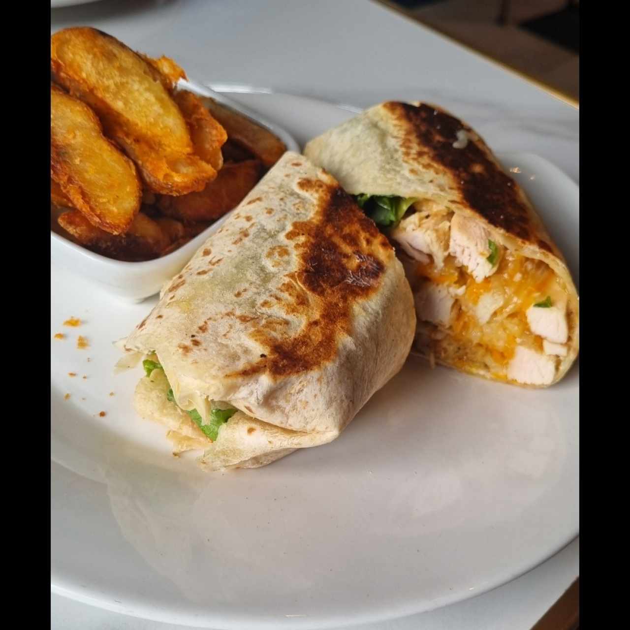 wrap de pollo