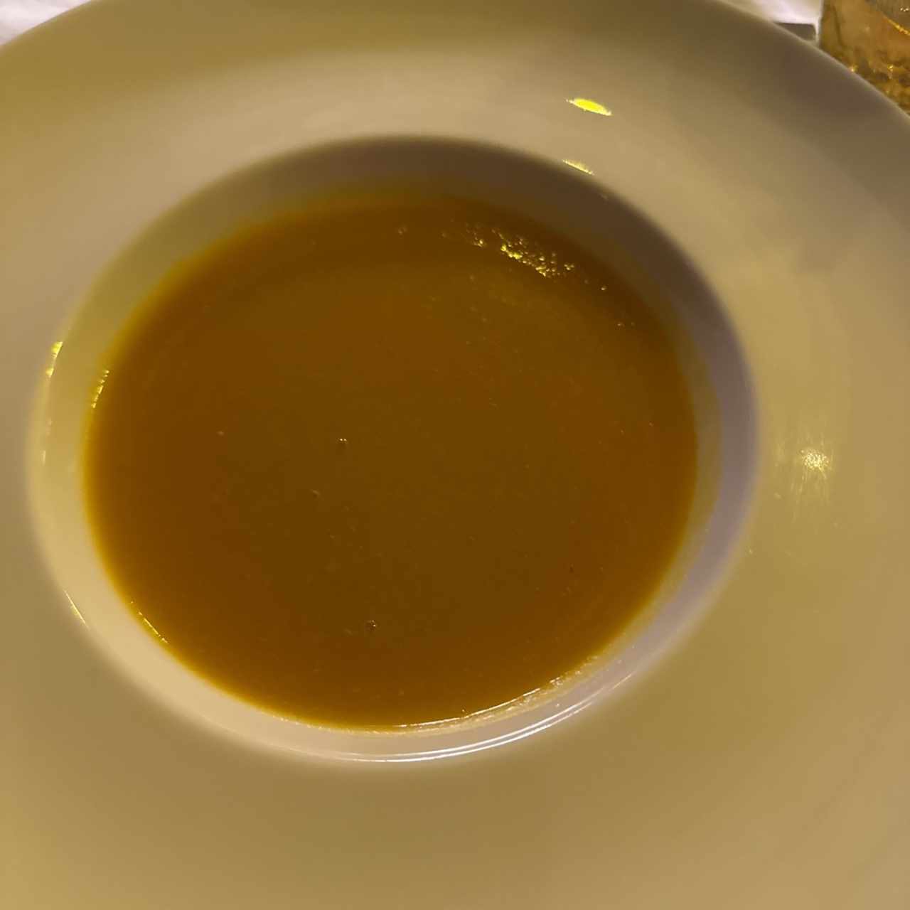Crema de zapallo