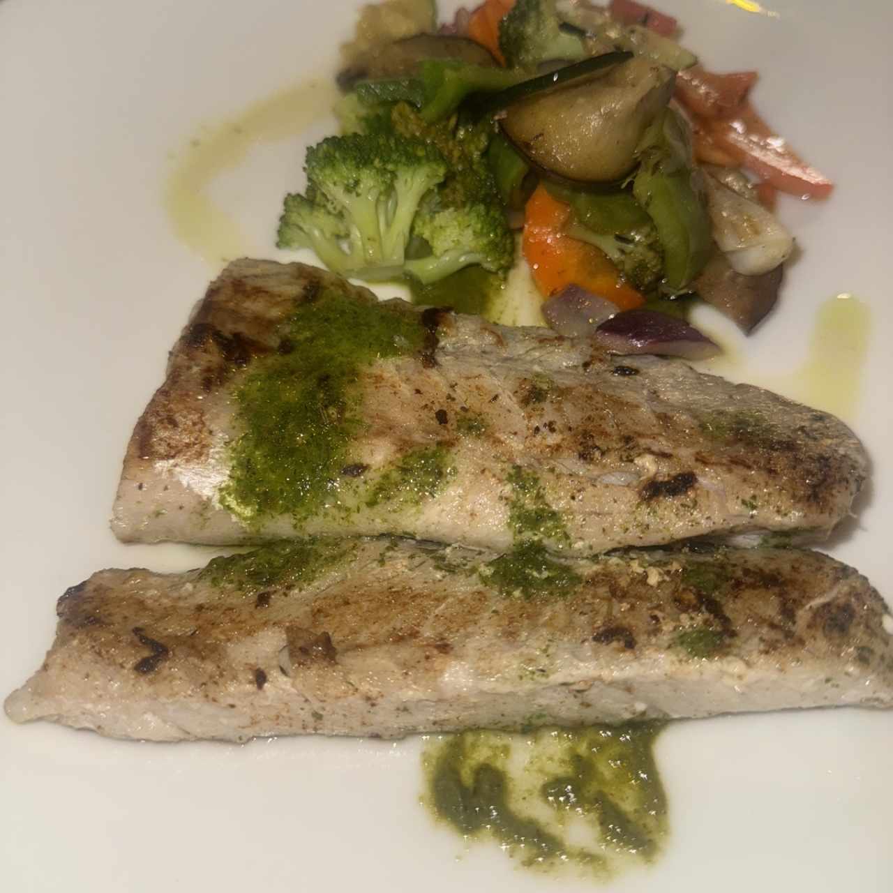 Robalo en salsa verde 