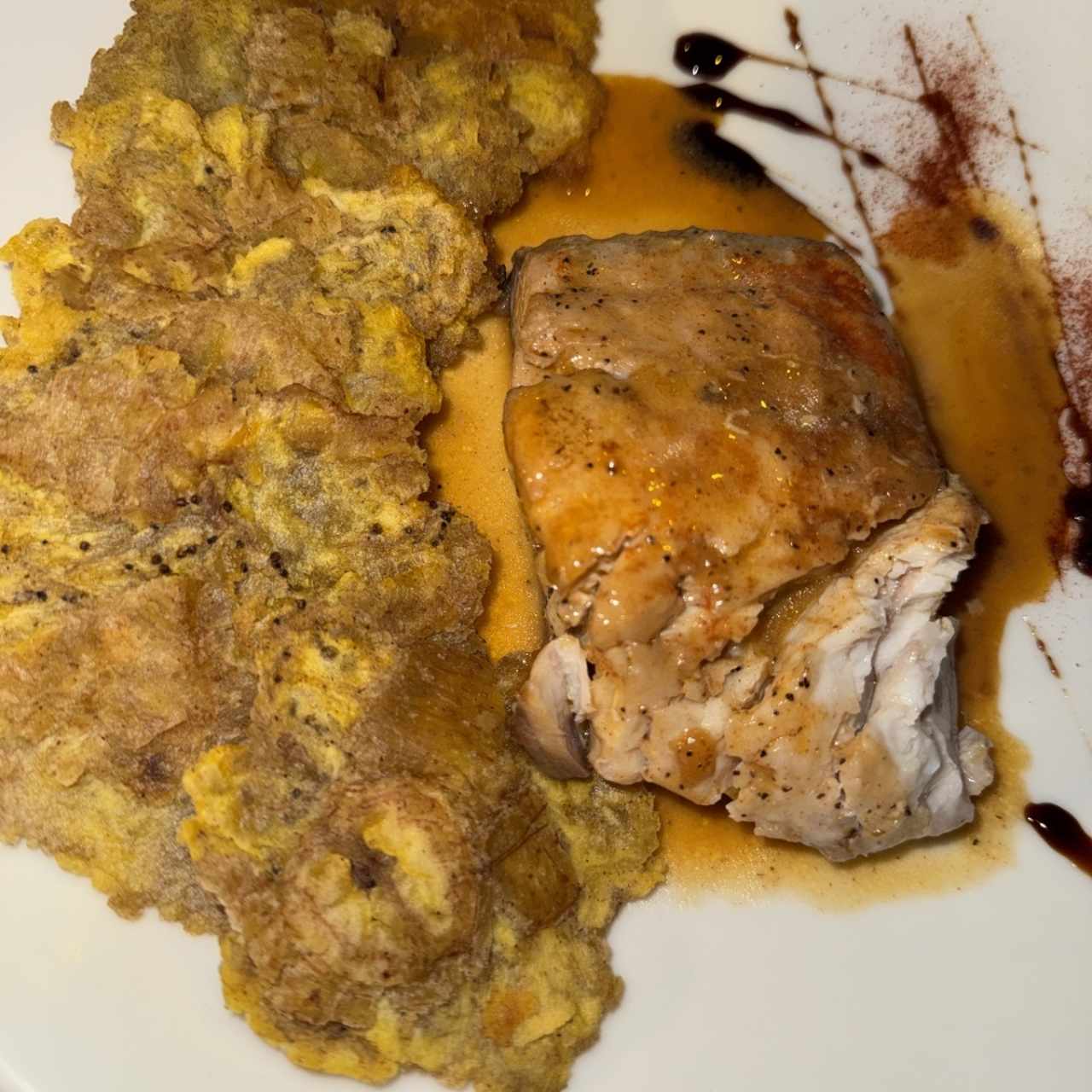 Pargo Al Limón con patacones