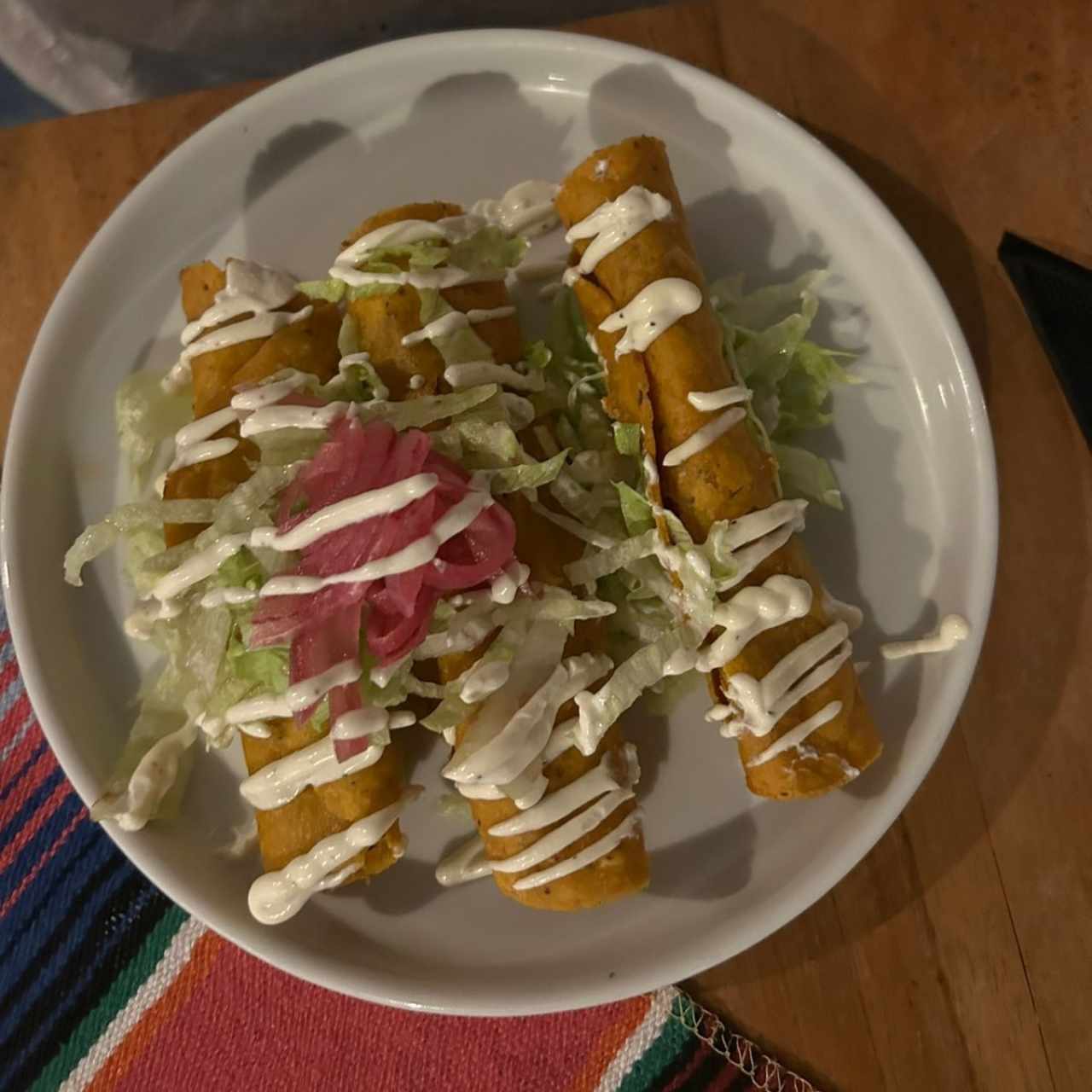Tacos fritos 