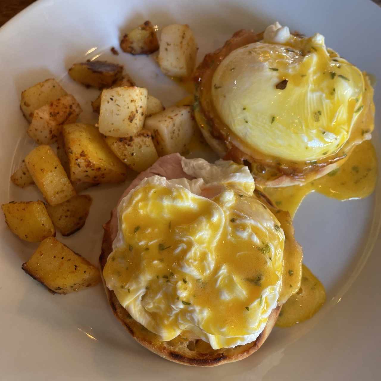 Huevos benedictos