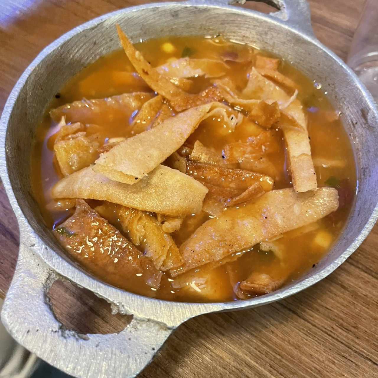Sopa de tortilla