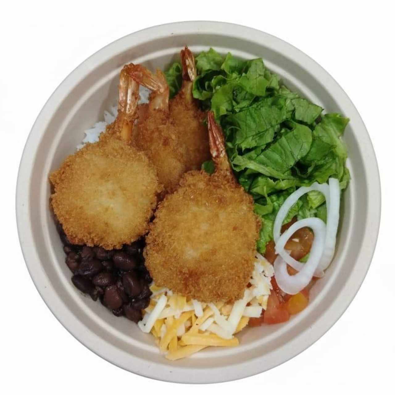 Bowl de camarones