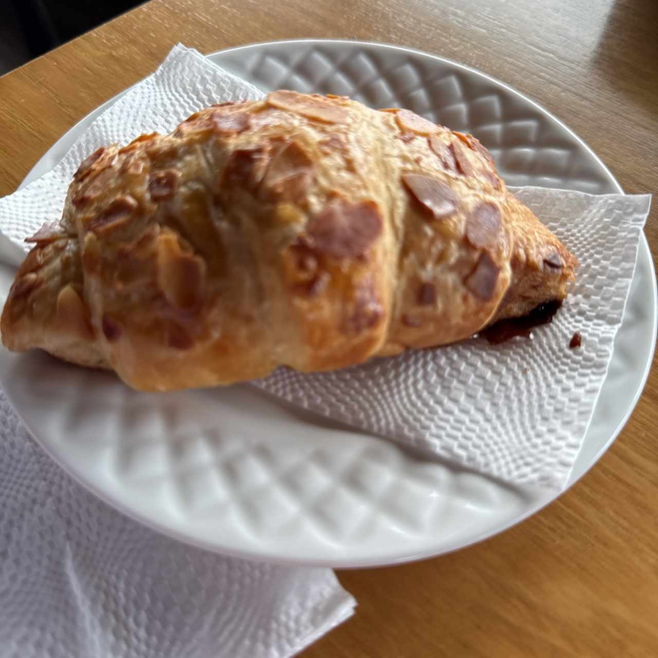 Croissant con Almendra 