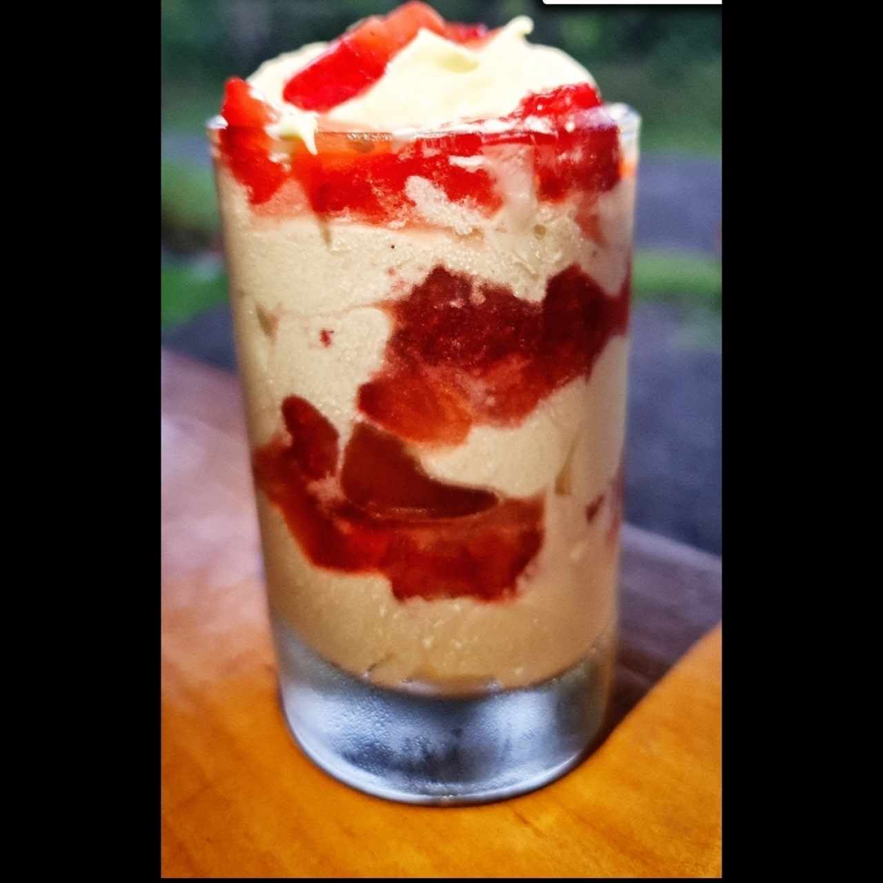 fresas con Crema