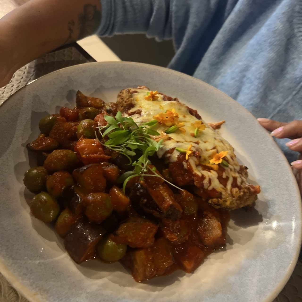 Milanesa de res 