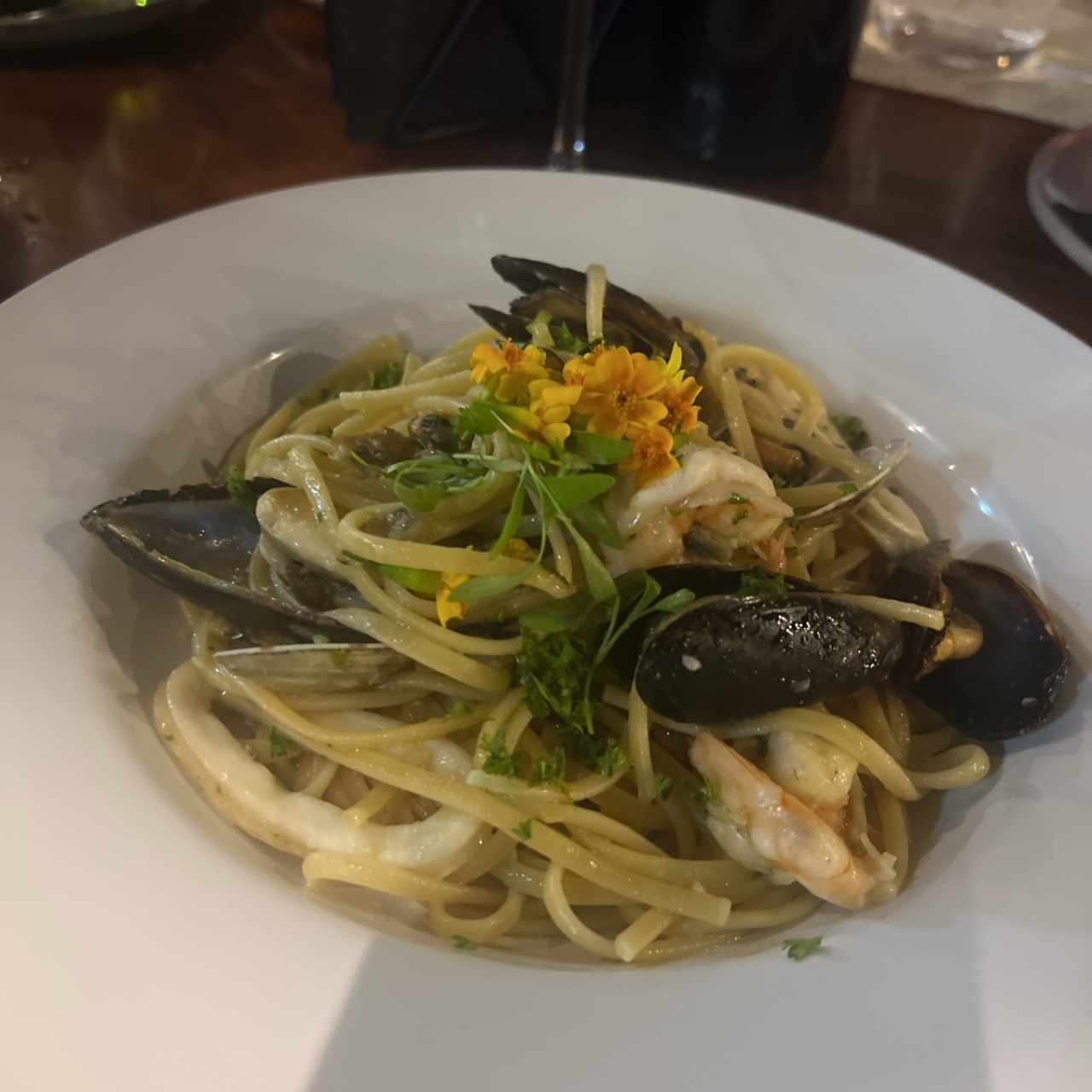 Lingüini fruti di mare 