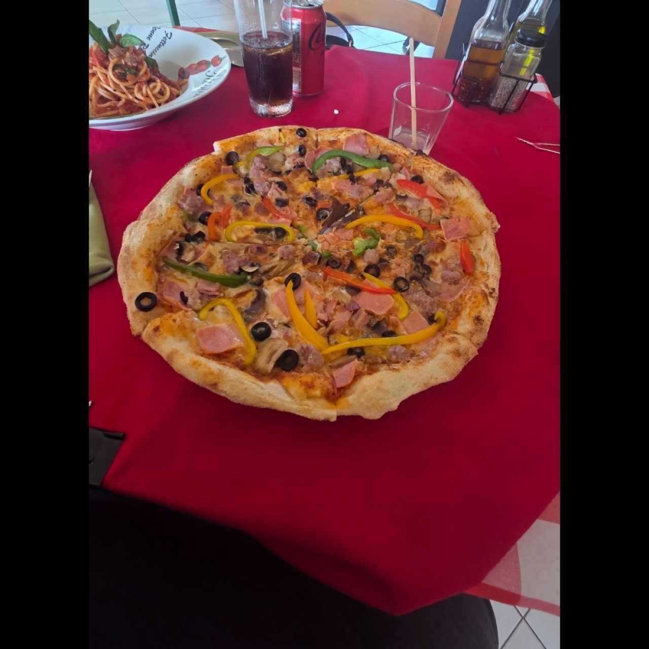 pizza de la casa