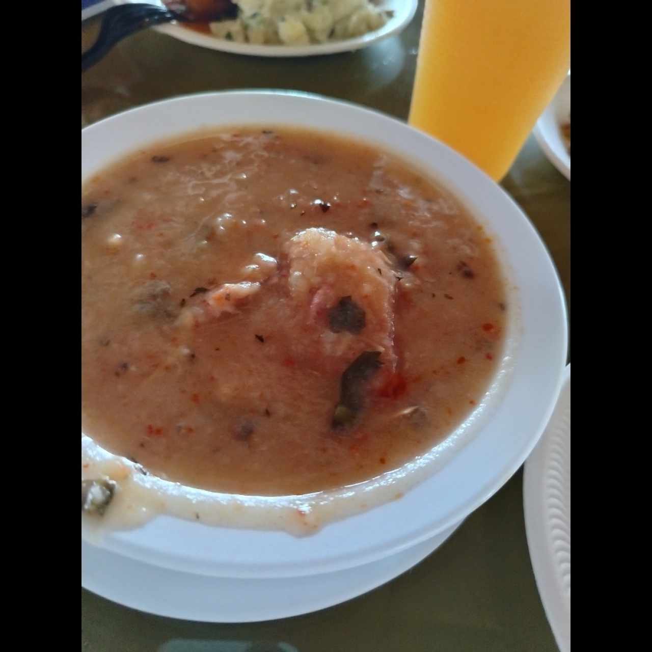 Sopa de gallina