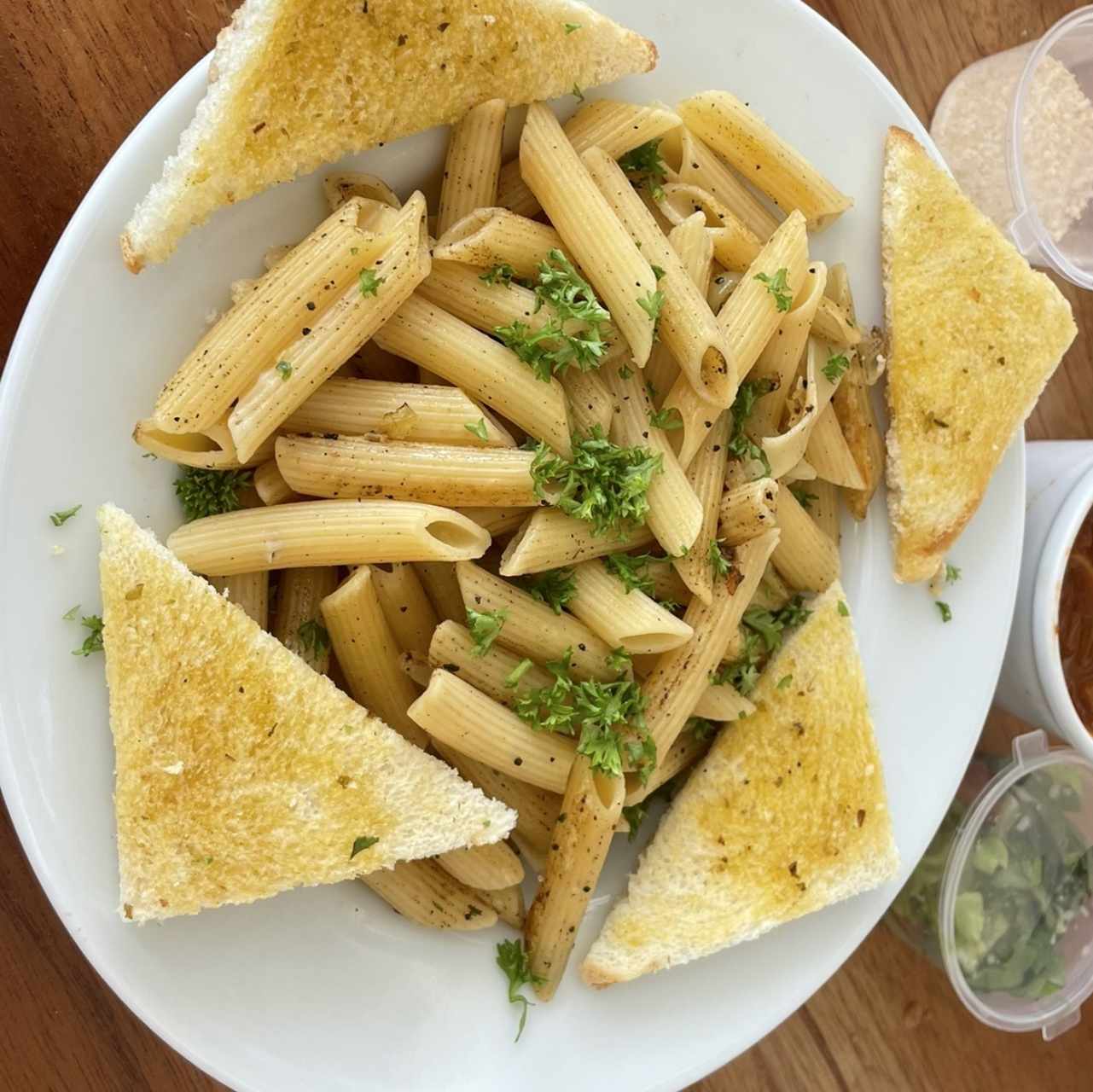 Pasta al óleo