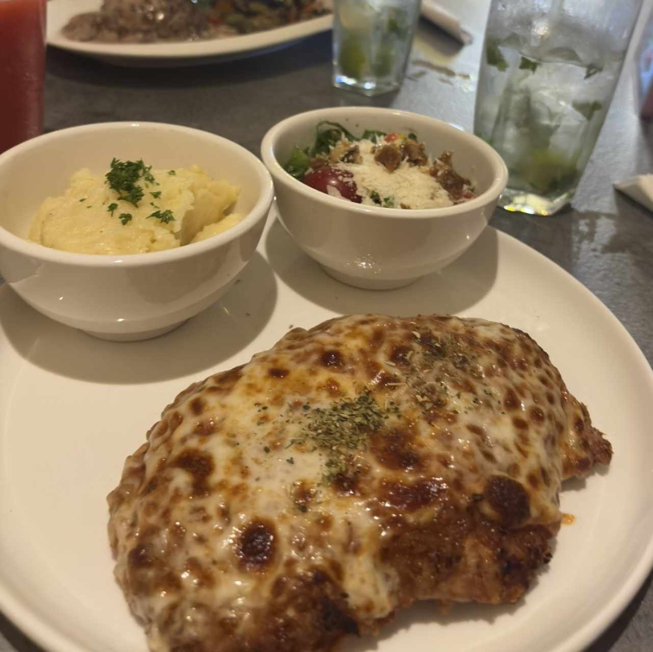 Pollo a la parmesana