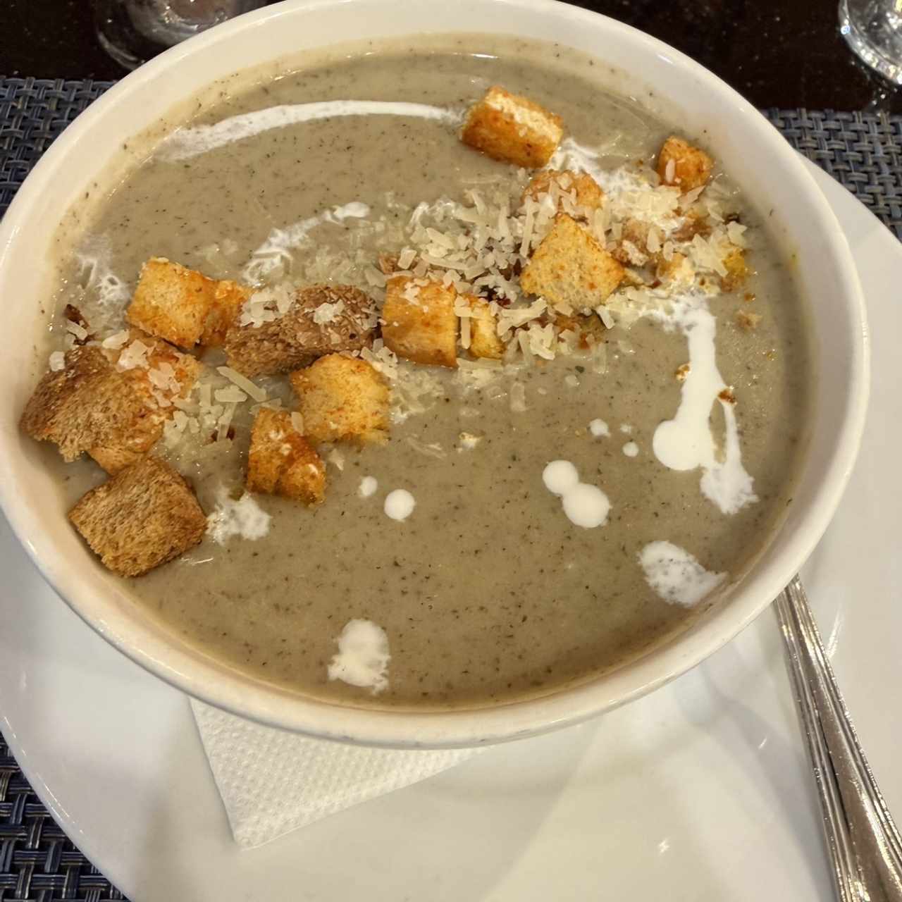 Crema de Hongos 