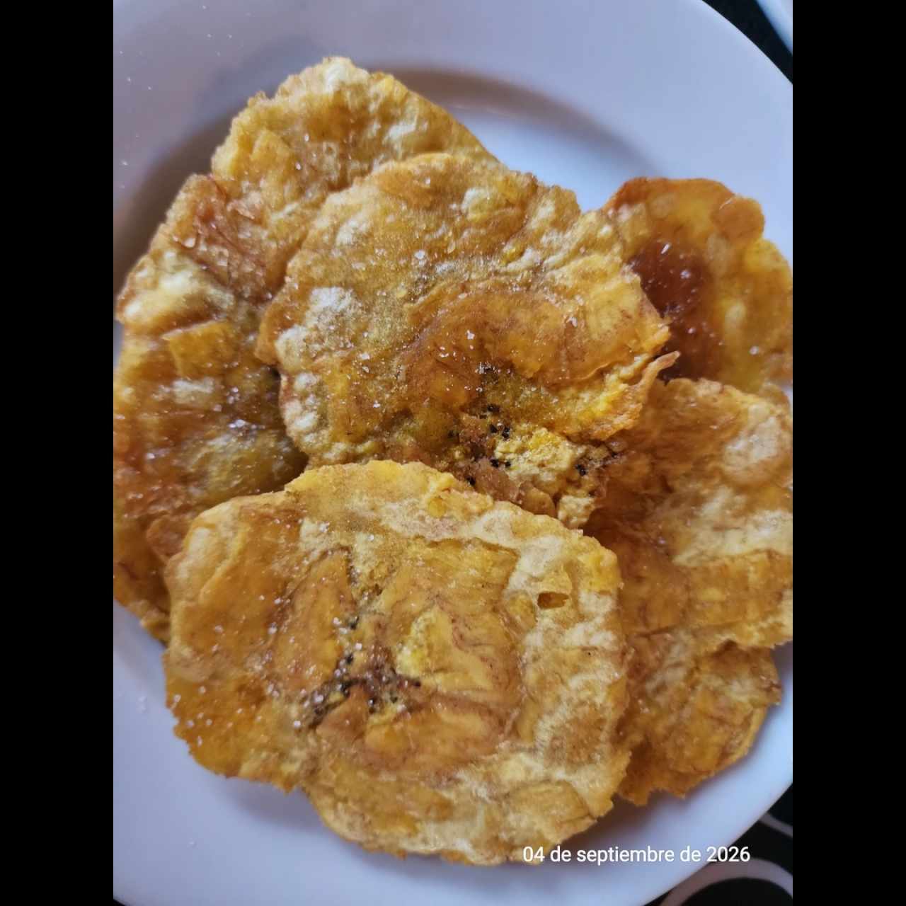 Patacones Especiales con Ajo .