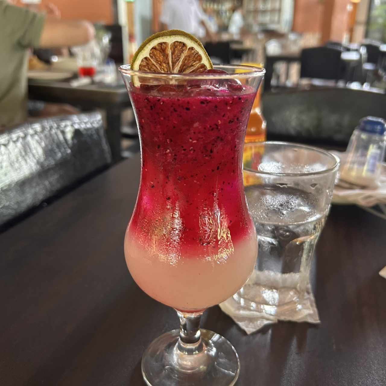 Jugo de pitaya y limon