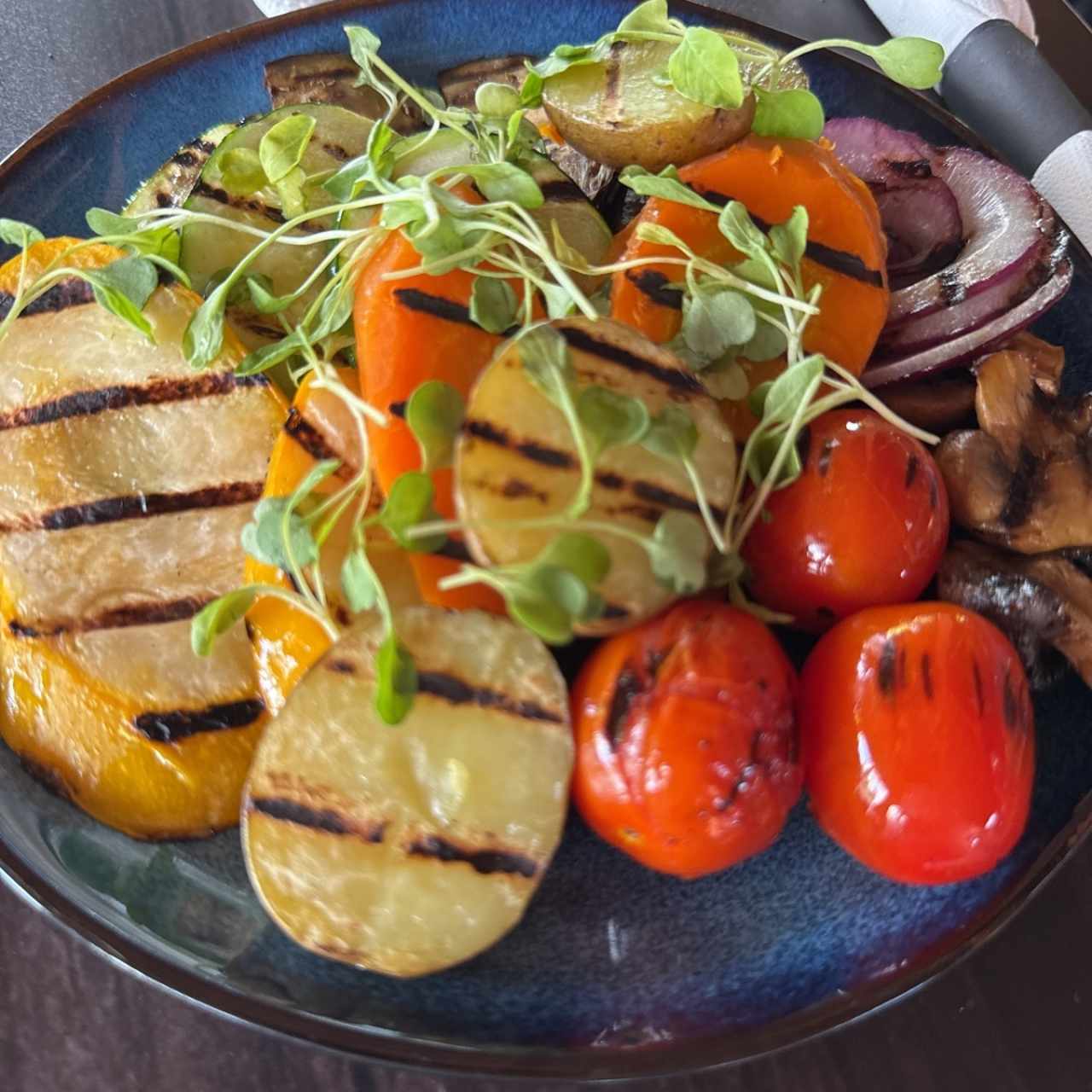 Vegetales Mixtos a la Plancha
