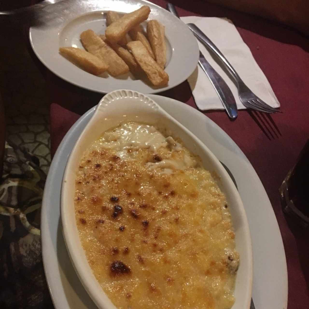 Langostinos Termidor