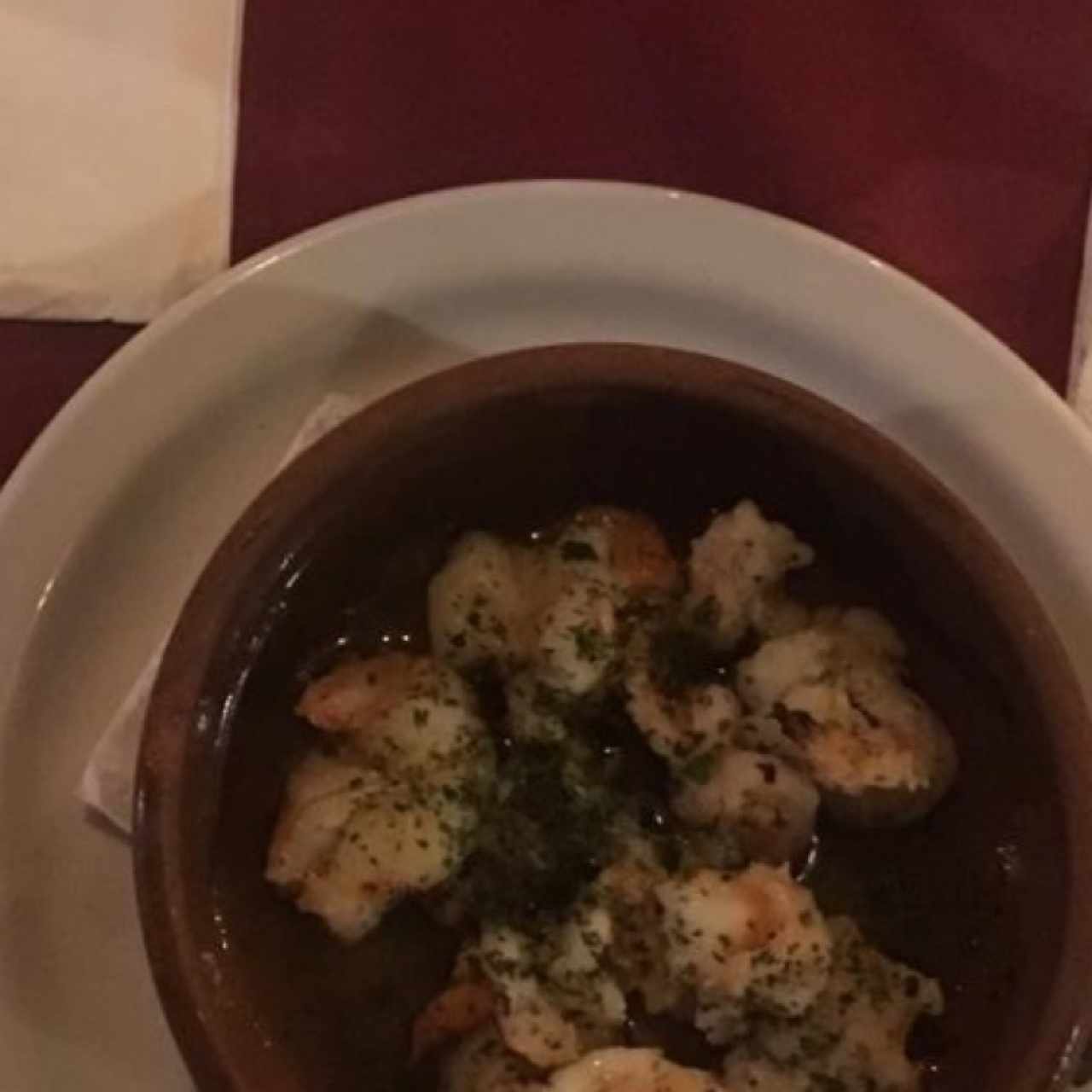 Langostinos a la Ajillo