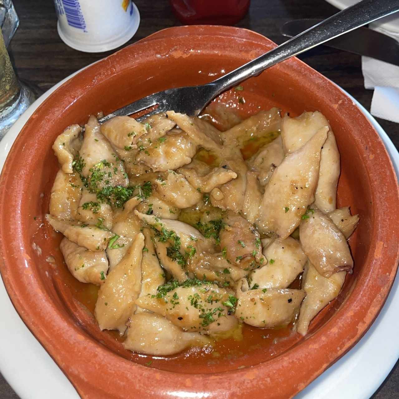 MARISCOS-SEAFOOD - Calamares al ajillo