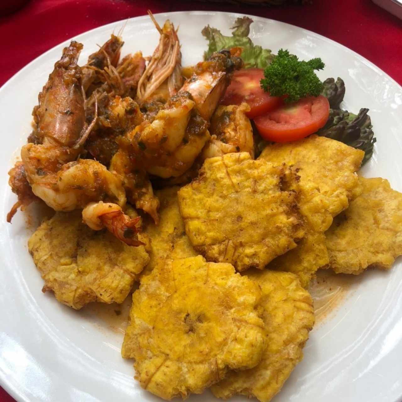 langostinos a la criolla