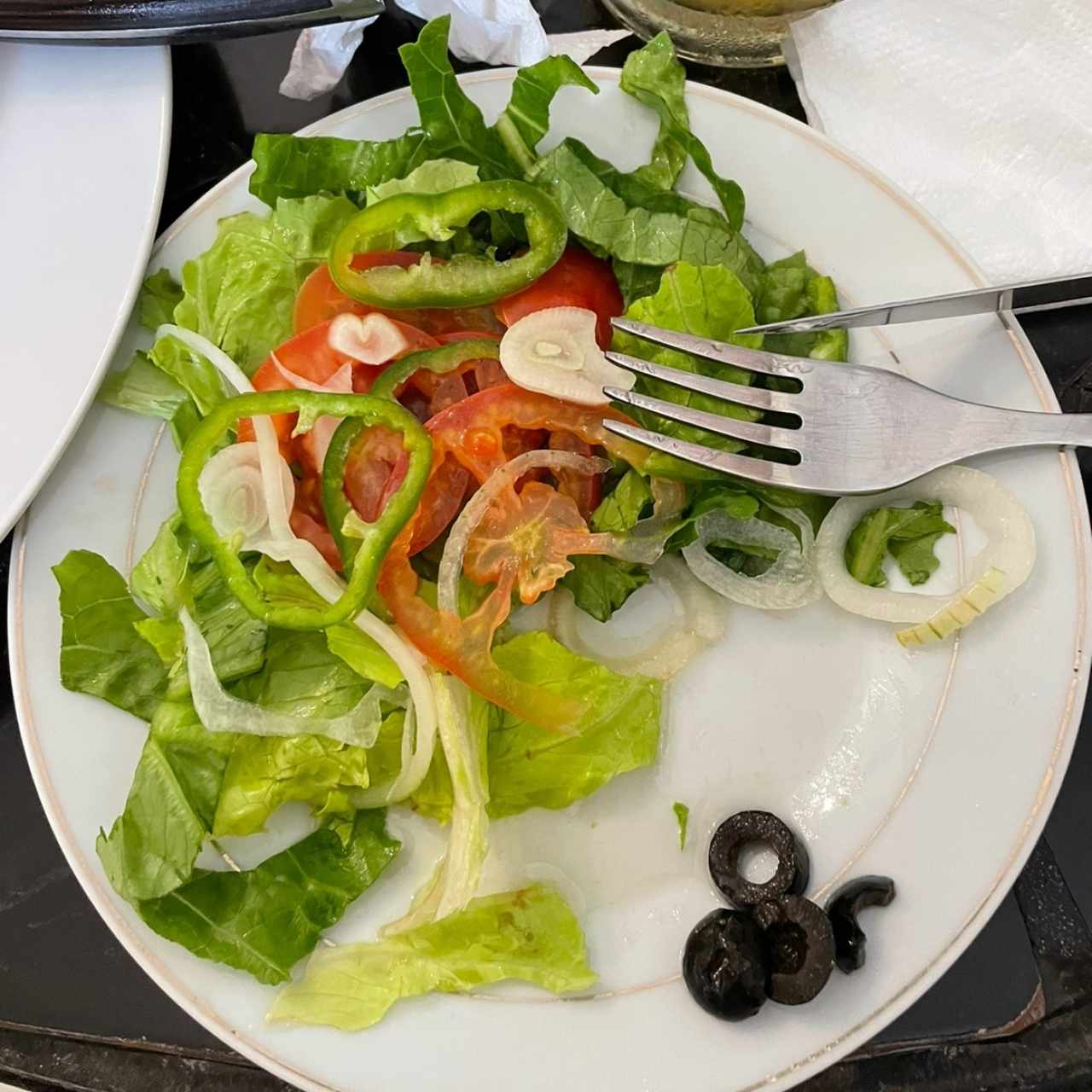 Ensalada - acompañamiento.