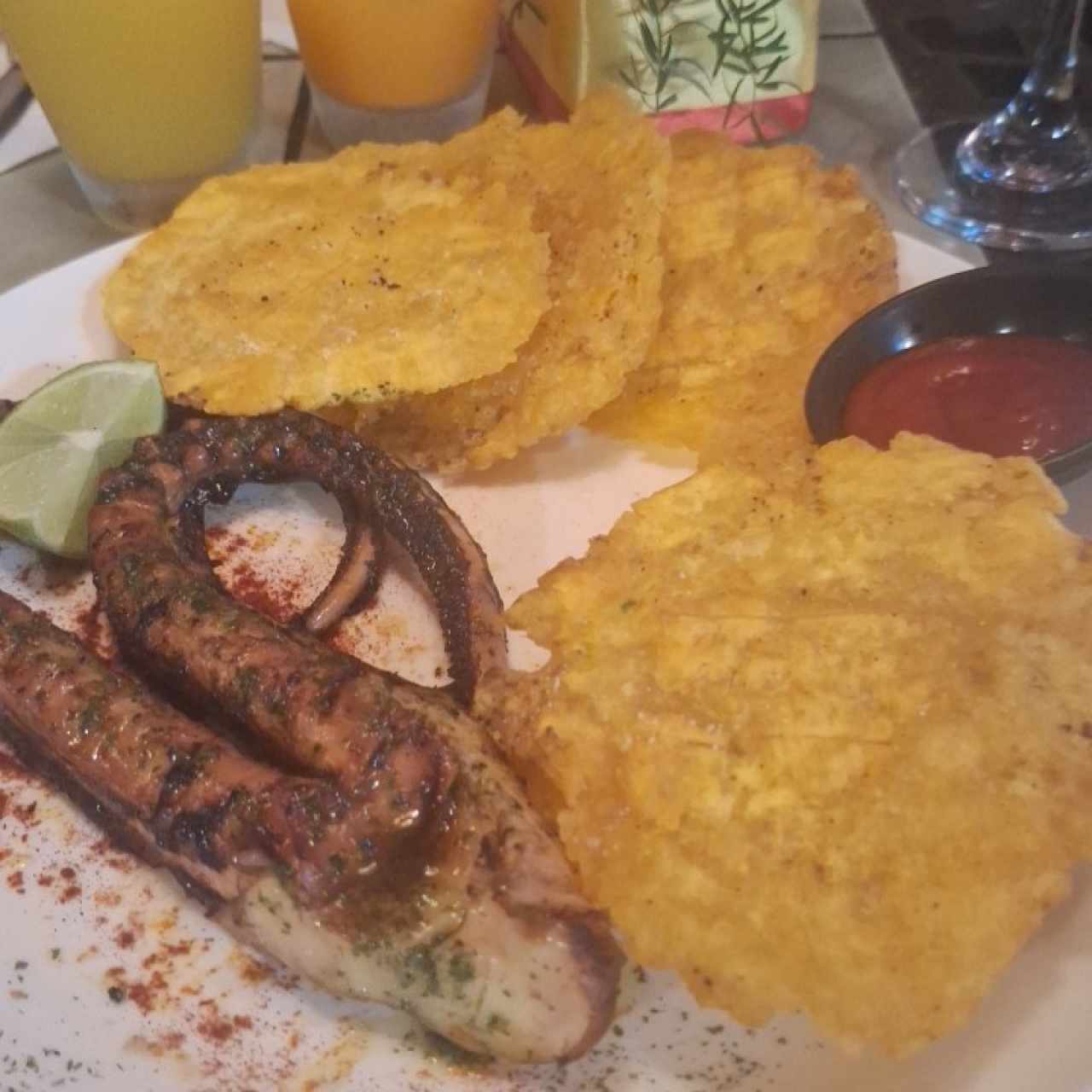 Pulpo a la parrilla