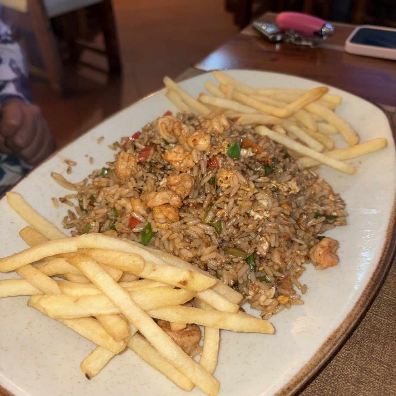 ARROZ CON CAMARONES