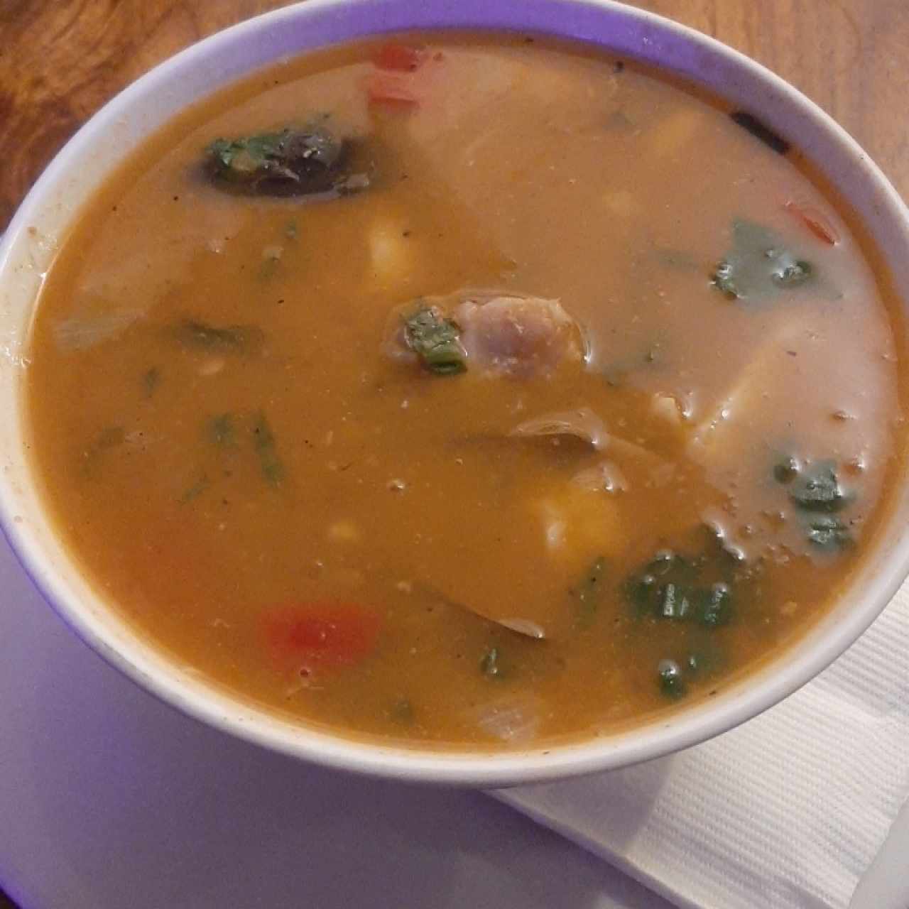 SOPA DE MARISCOS