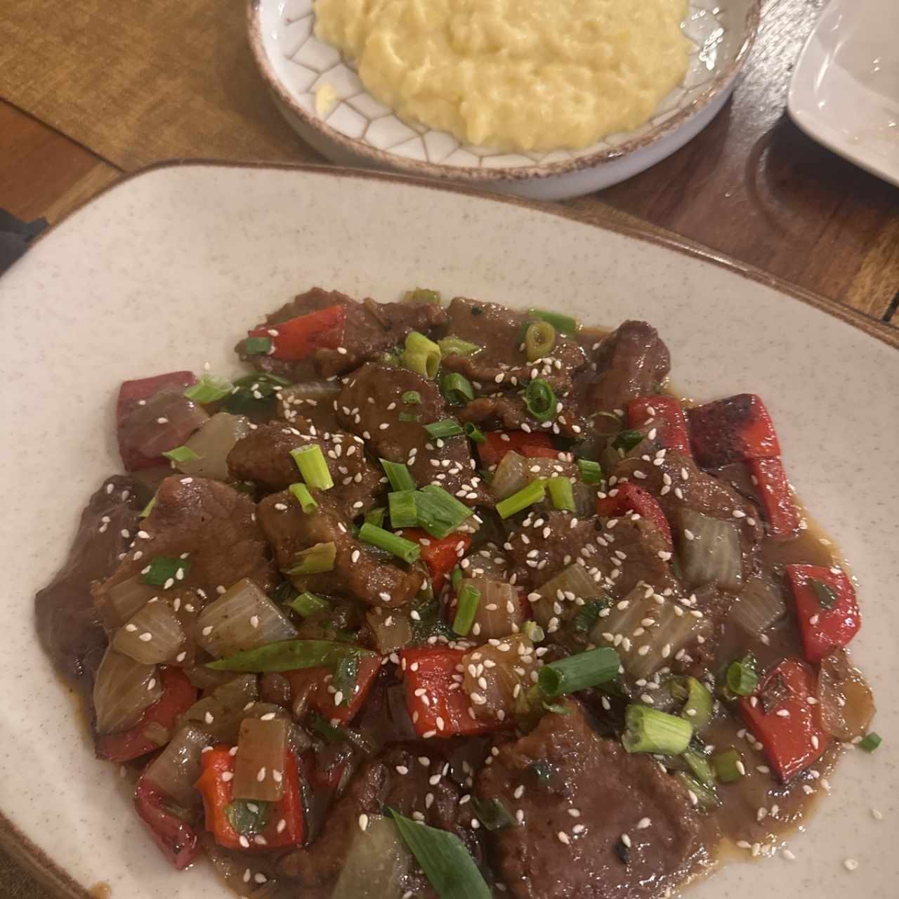 FILETE DE RES ANGUS 8 OZ Al Estilo Chino 