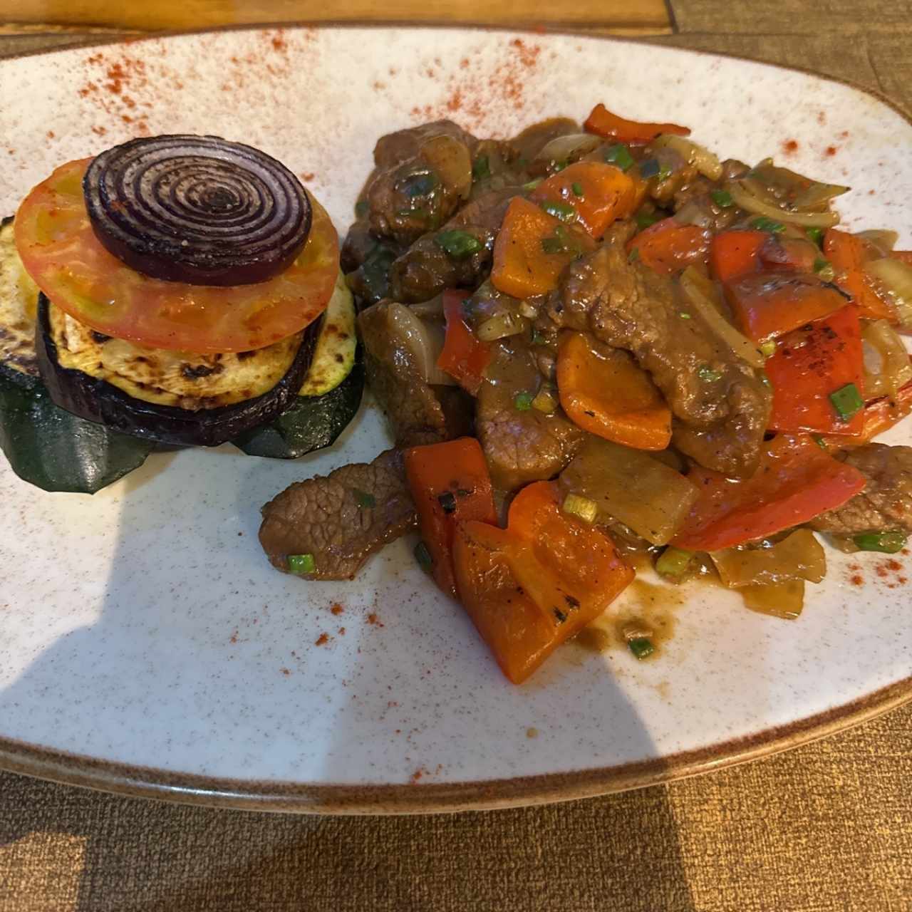 FILETE DE RES ANGUS 8 OZ Estilo Chino 