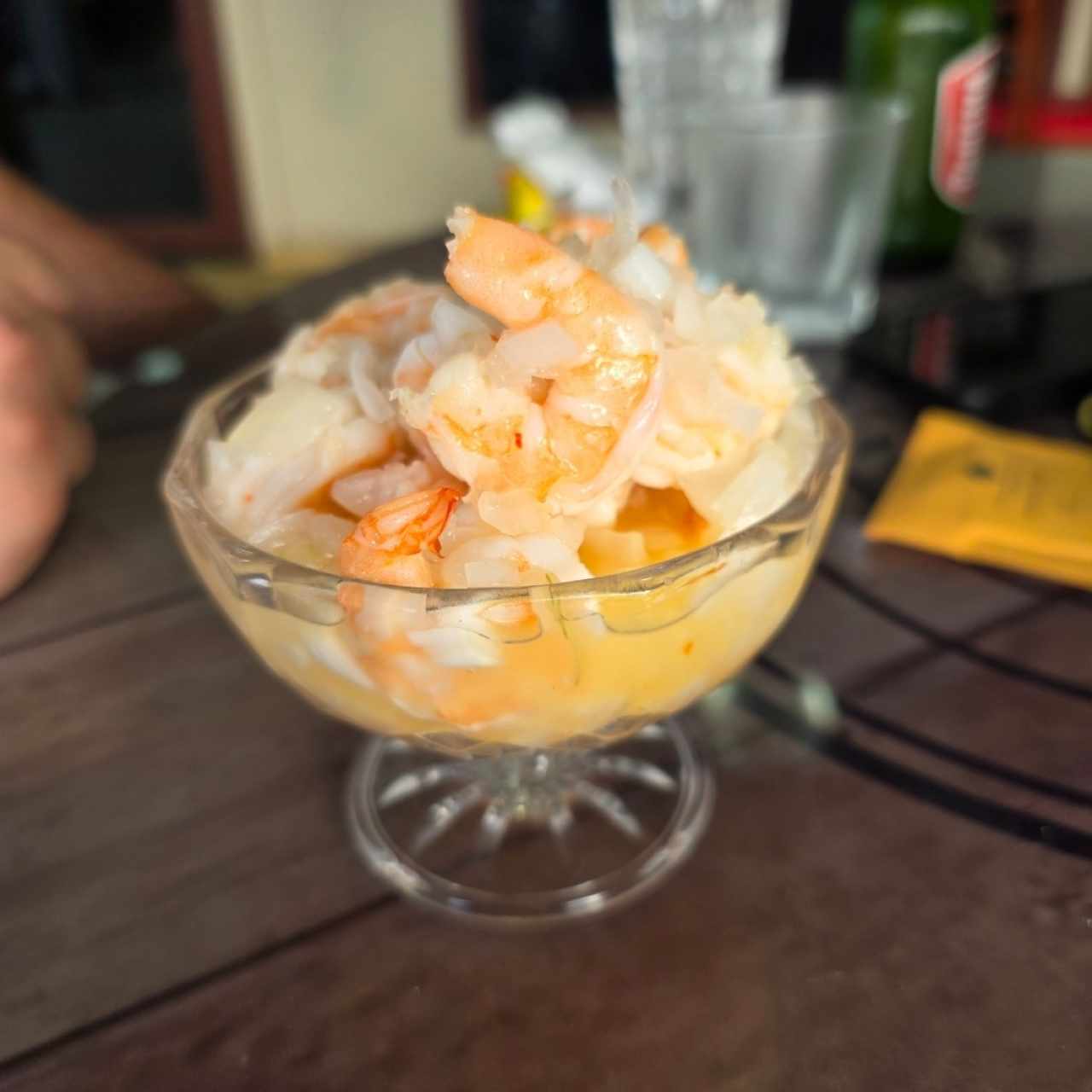 Entradas - Ceviche de camarón