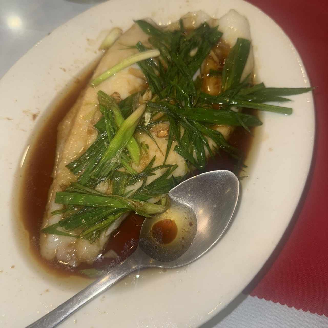 Corvina al vapor 