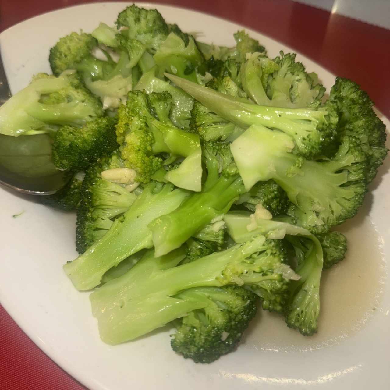 Brócoli con ajo 