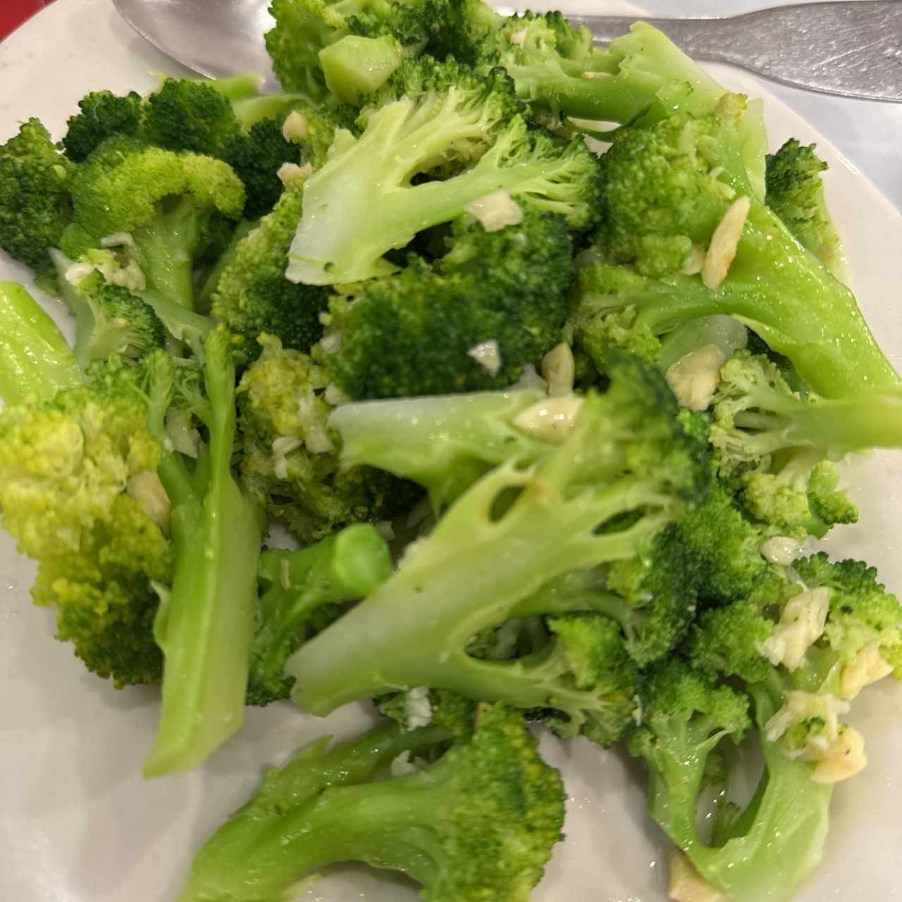 Brócoli con ajo 