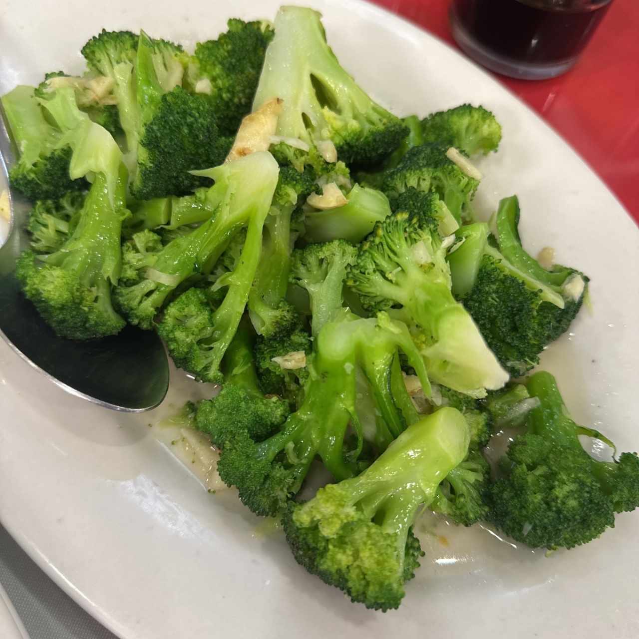 Brócoli con ajo 