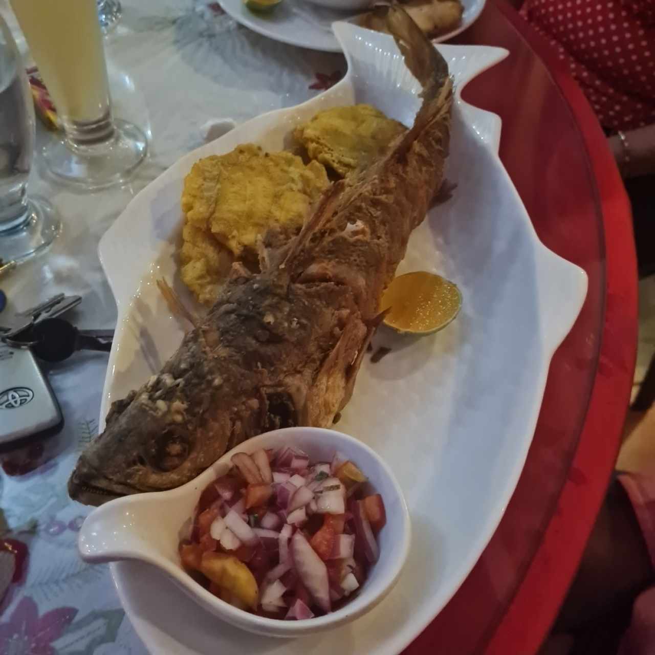 Pescado frito