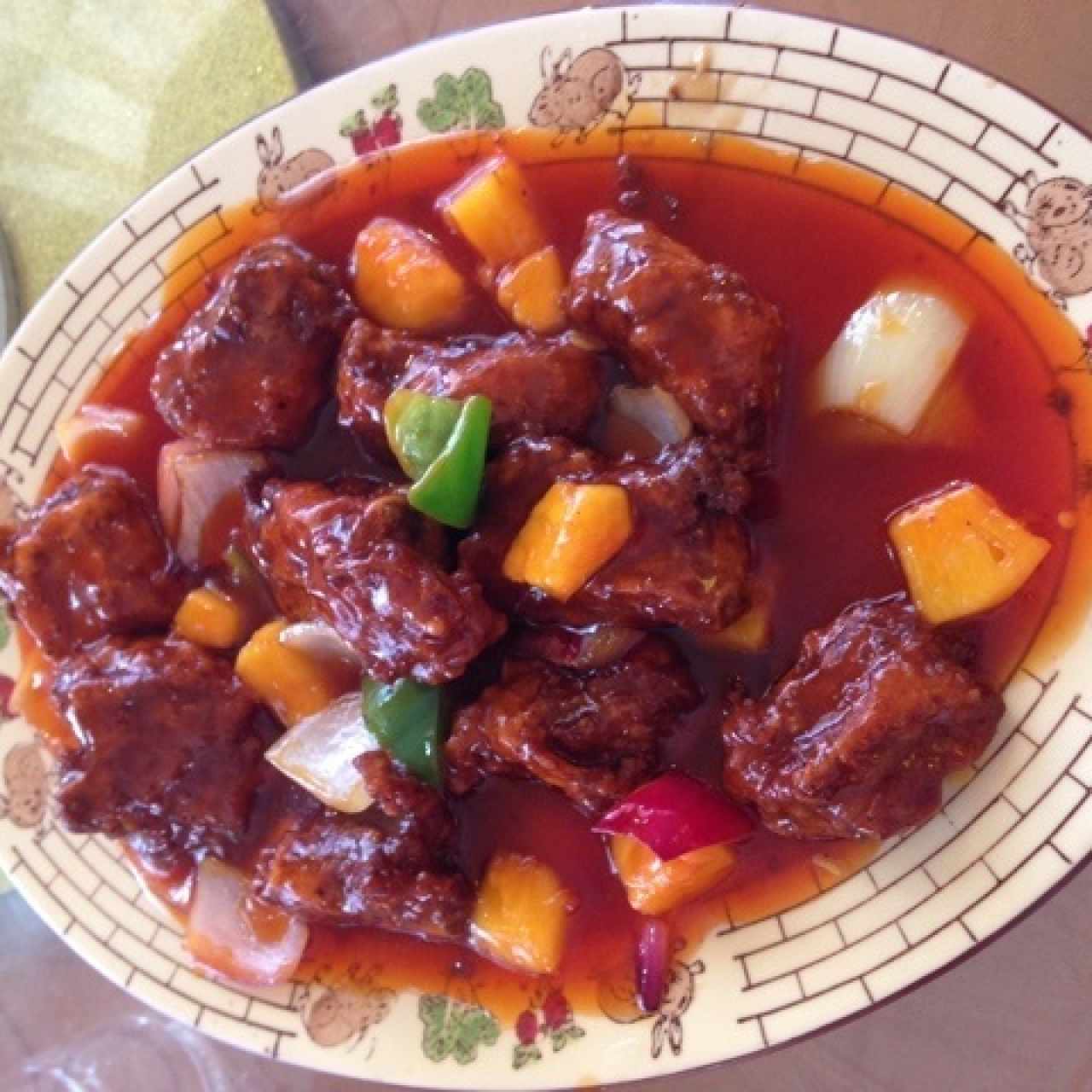 puerco agridulce