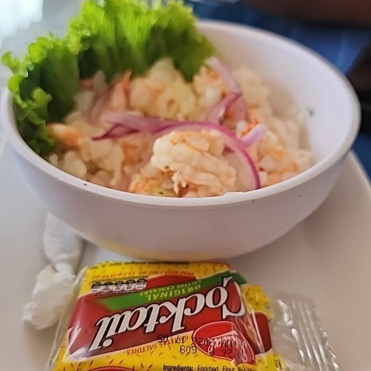 ceviche de camarones 
