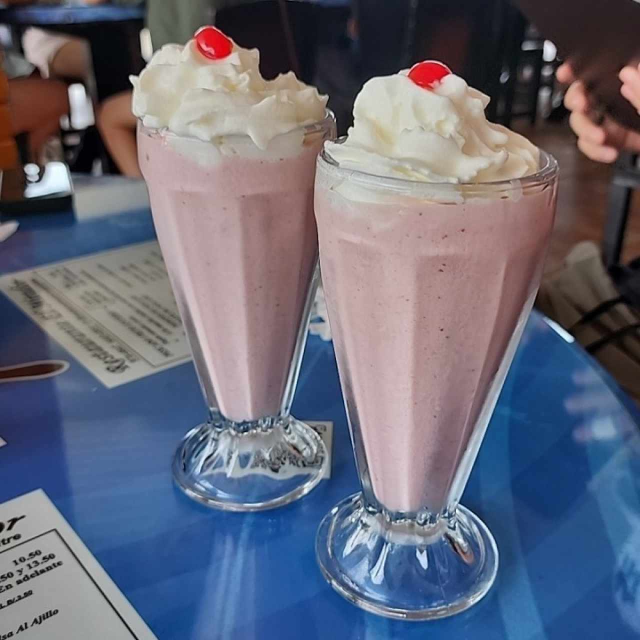 batido de fresa