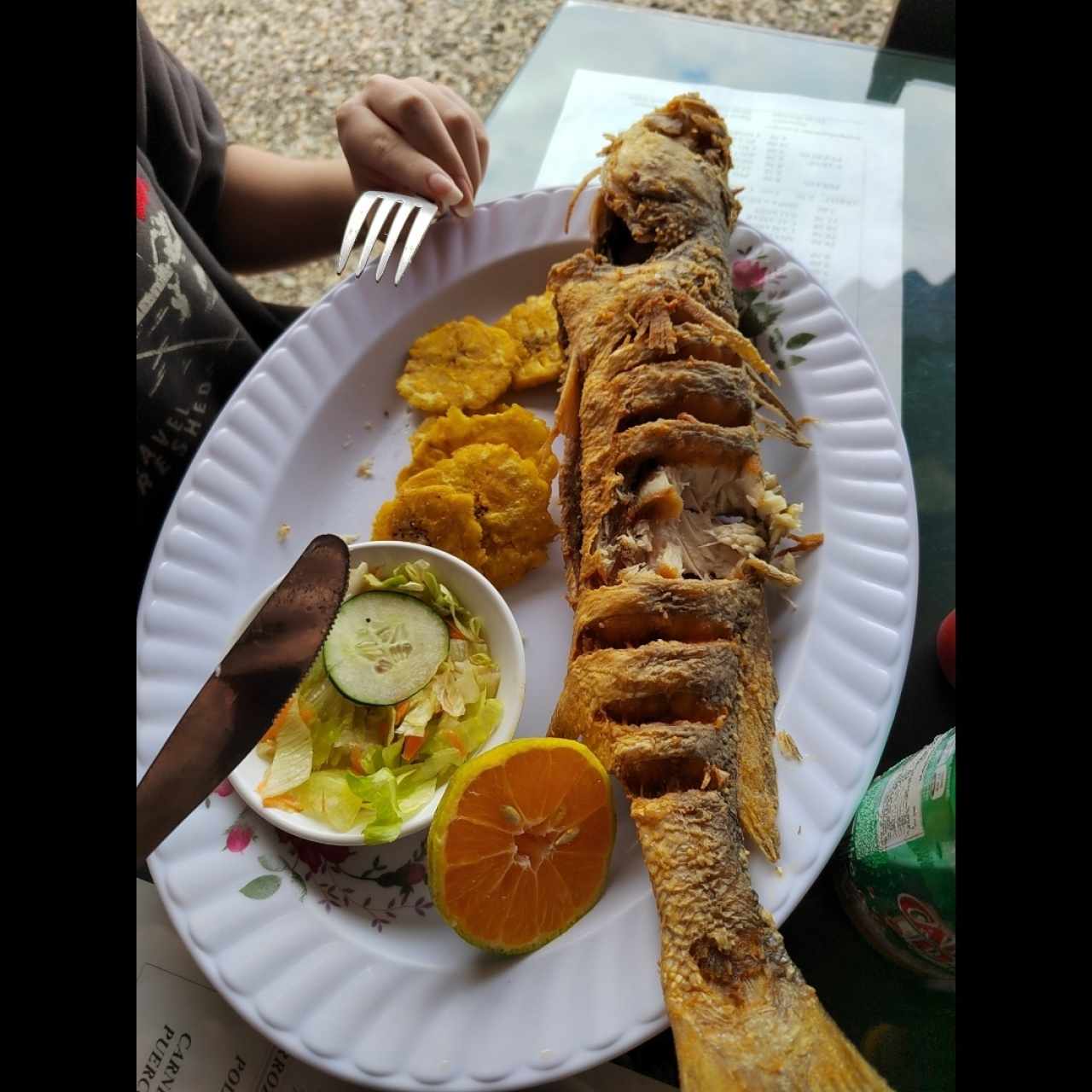 Menú - PESCADO FRITO ENTERO