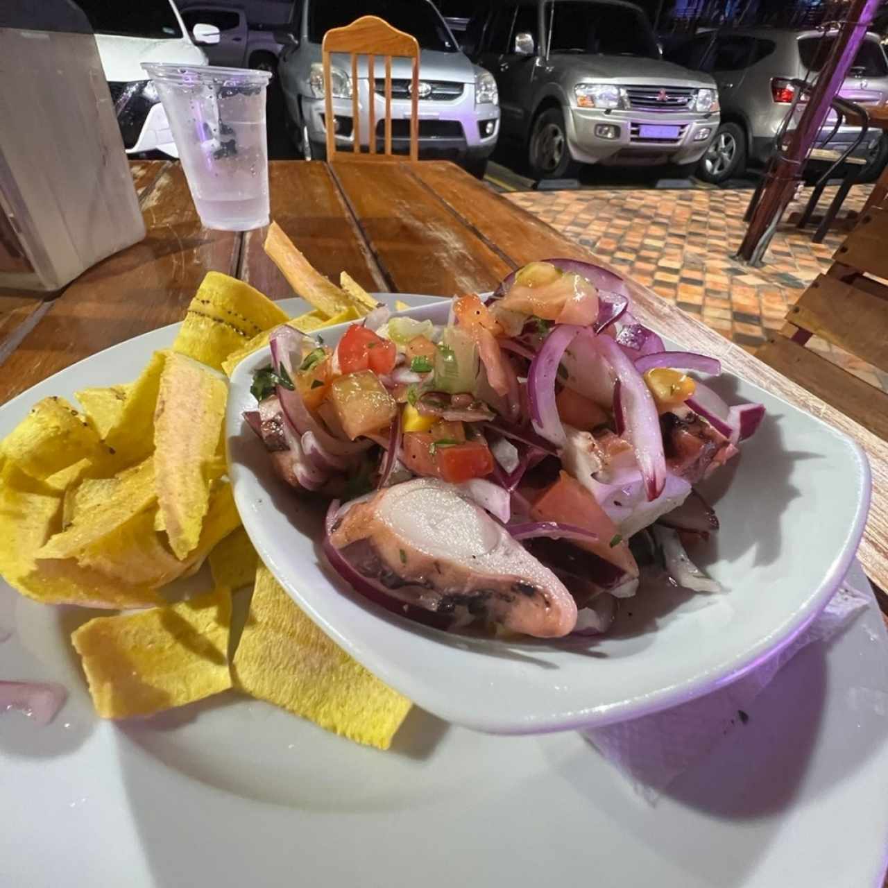 ceviche de combinación