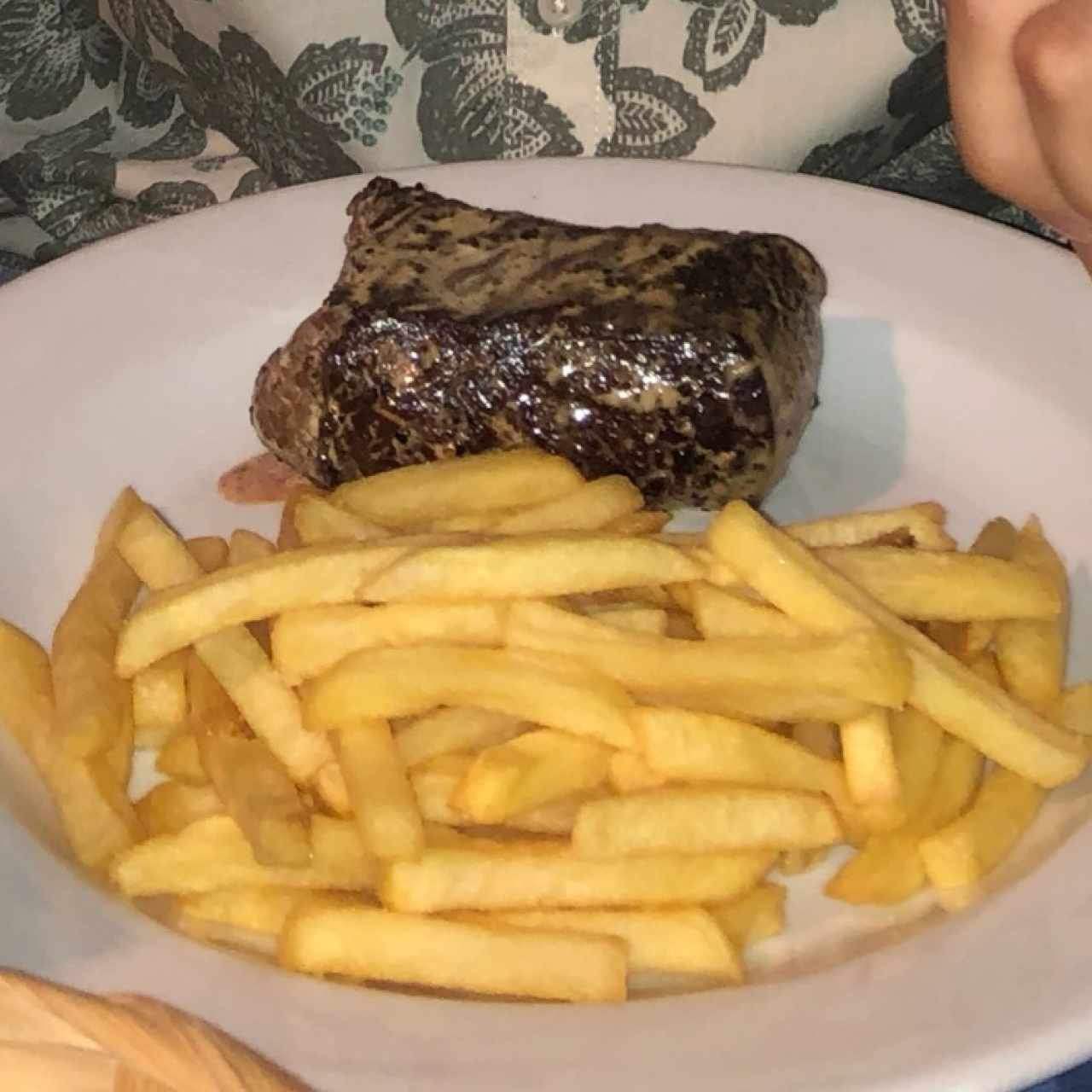 Filete de res a la pimienta 