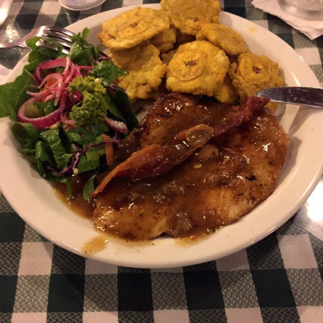 Pechuga de pollo al fogón